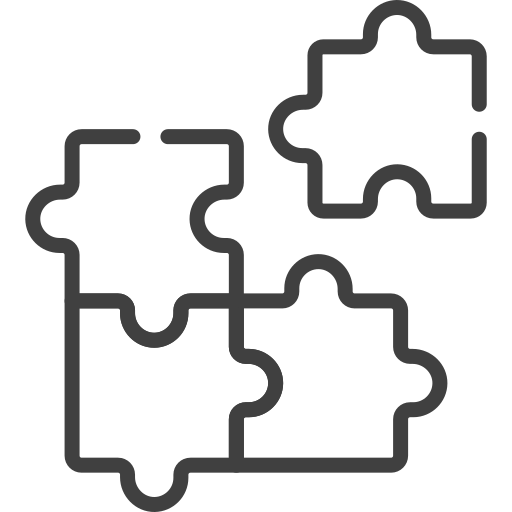 Icon Flache Hierarchien